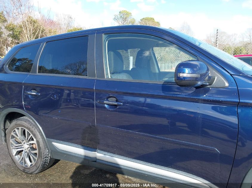 2016 Mitsubishi Outlander Se VIN: JA4AZ3A33GZ019436 Lot: 41709917