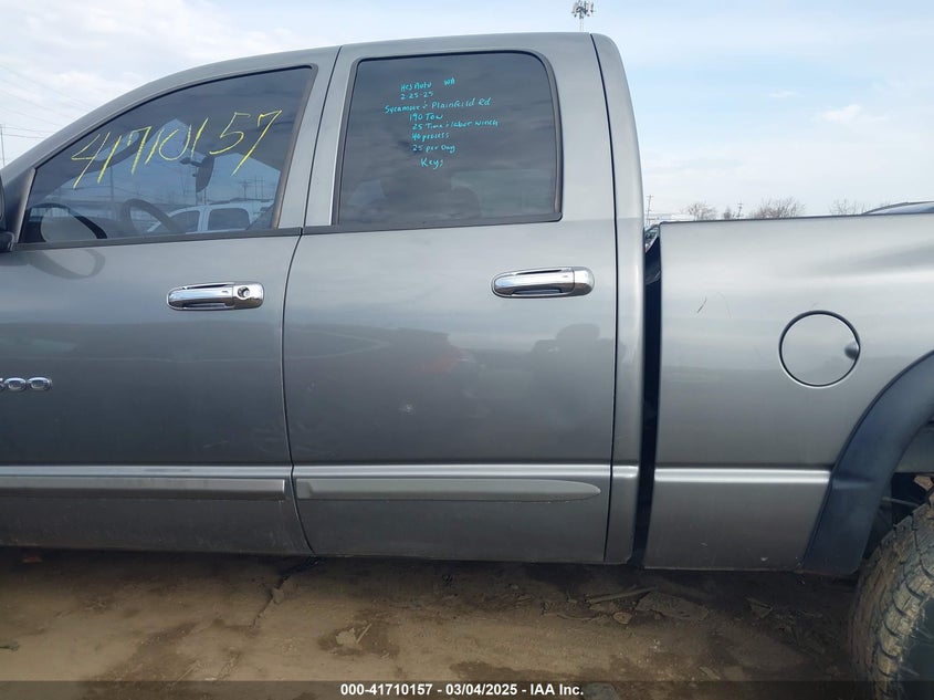 2006 DODGE RAM 1500 VIN: 1D7HU182X6S681936