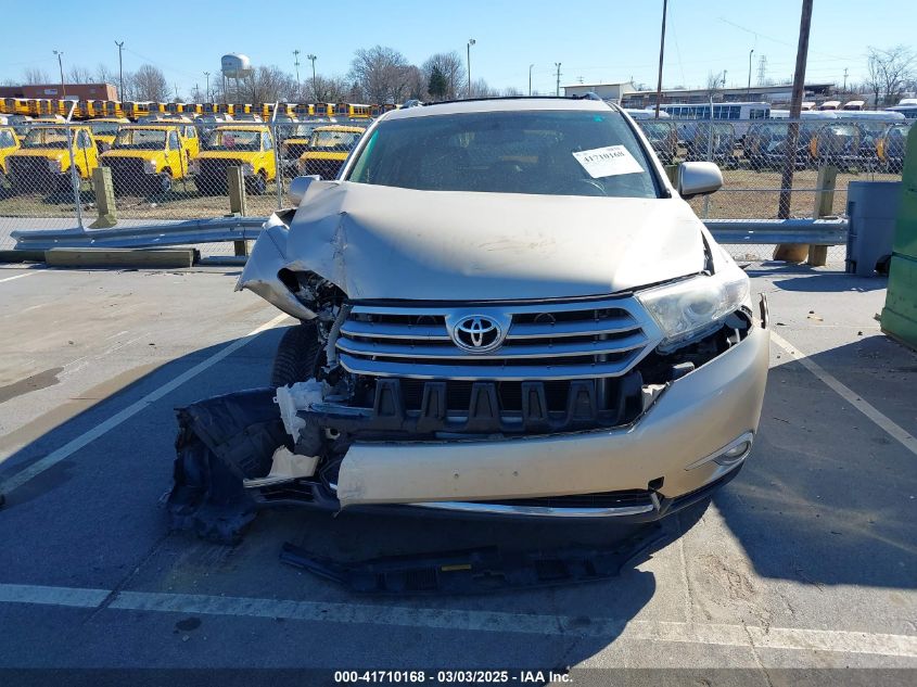 2013 Toyota Highlander Limited V6 VIN: 5TDDK3EH1DS228152 Lot: 41710168