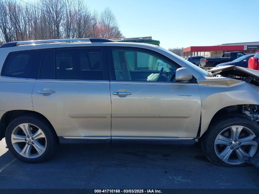 2013 Toyota Highlander Limited V6 VIN: 5TDDK3EH1DS228152 Lot: 41710168