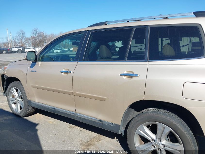 2013 Toyota Highlander Limited V6 VIN: 5TDDK3EH1DS228152 Lot: 41710168