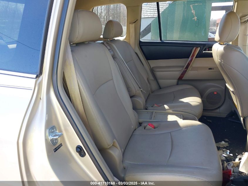 2013 Toyota Highlander Limited V6 VIN: 5TDDK3EH1DS228152 Lot: 41710168