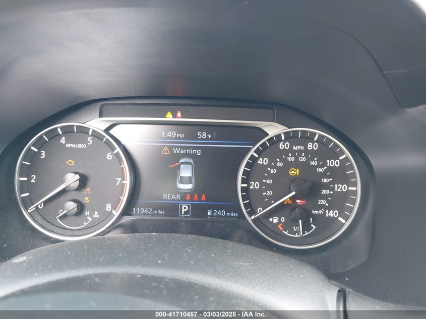2025 NISSAN ALTIMA VIN: 1N4BL4DV8SN311717