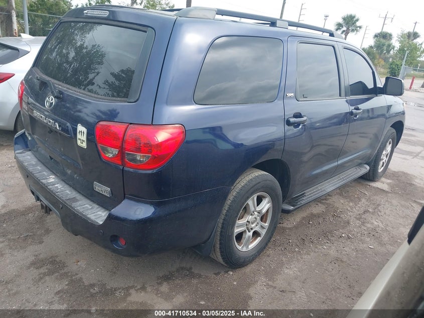 2008 TOYOTA SEQUOIA VIN: 5TDBY64A38S004334