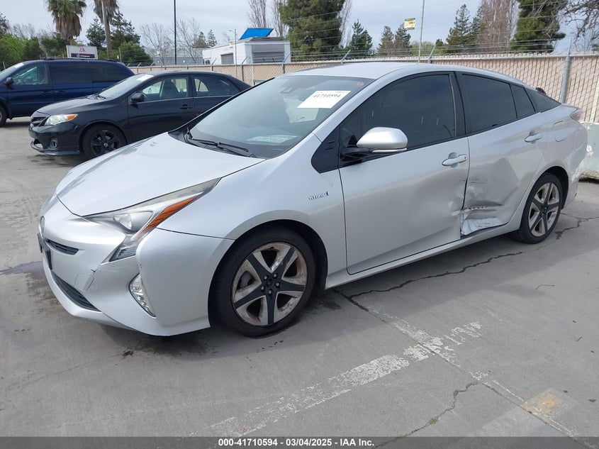 2016 TOYOTA PRIUS VIN: JTDKARFU9G3008336