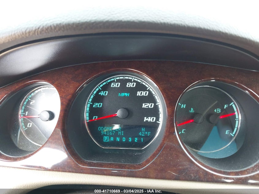 2011 BUICK LUCERNE VIN: 1G4HC5EM9BU114301