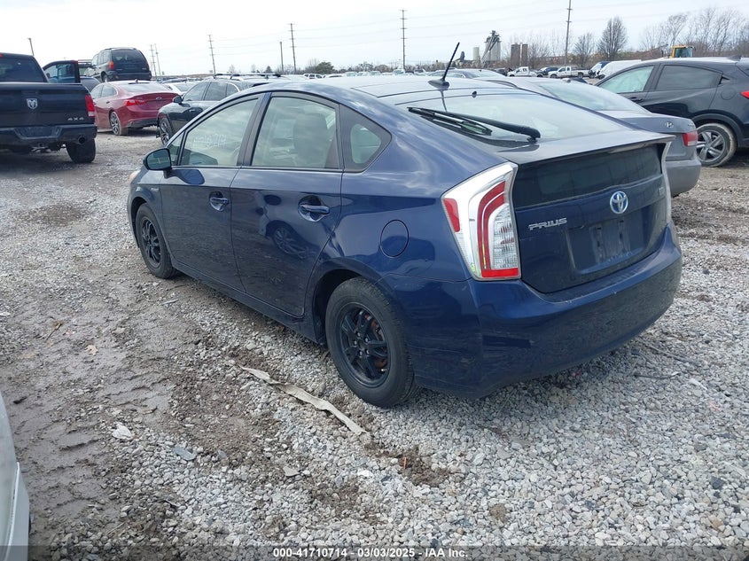 2013 TOYOTA PRIUS VIN: JTDKN3DU3D1668061