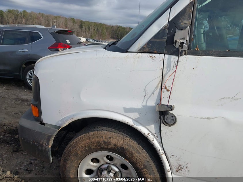 2014 CHEVROLET EXPRESS 1500 WORK VAN - 1GCSGAFX6E1196185