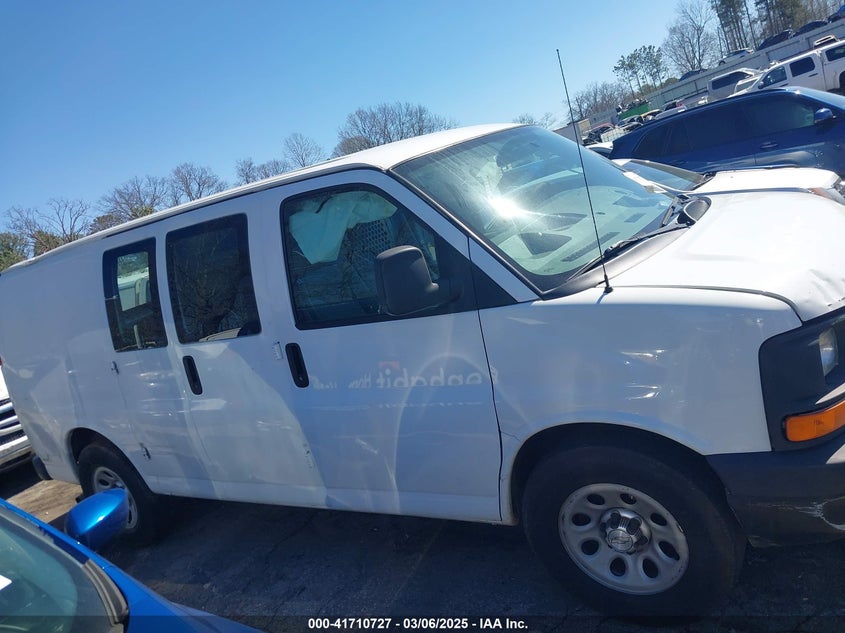 2014 CHEVROLET EXPRESS 1500 WORK VAN - 1GCSGAFX6E1196185