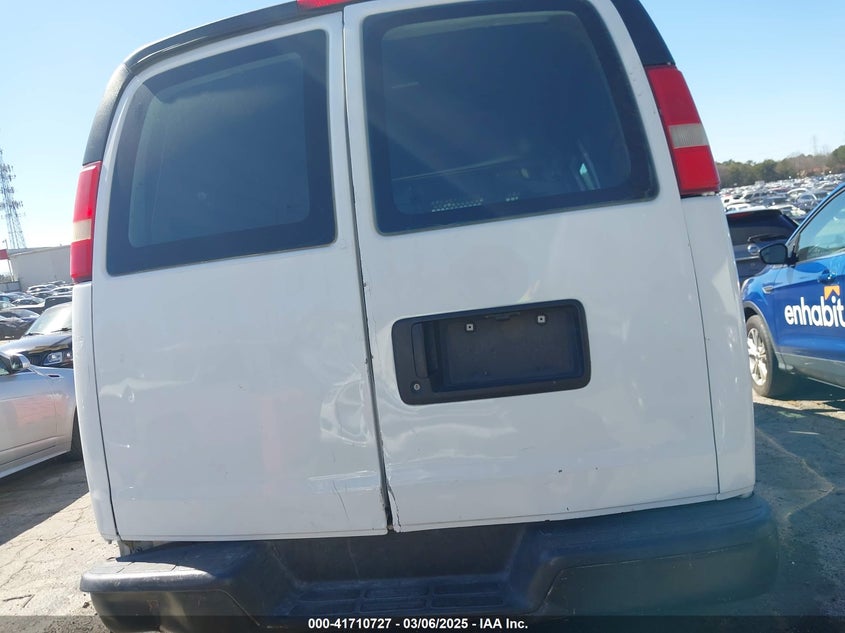 2014 CHEVROLET EXPRESS 1500 WORK VAN - 1GCSGAFX6E1196185