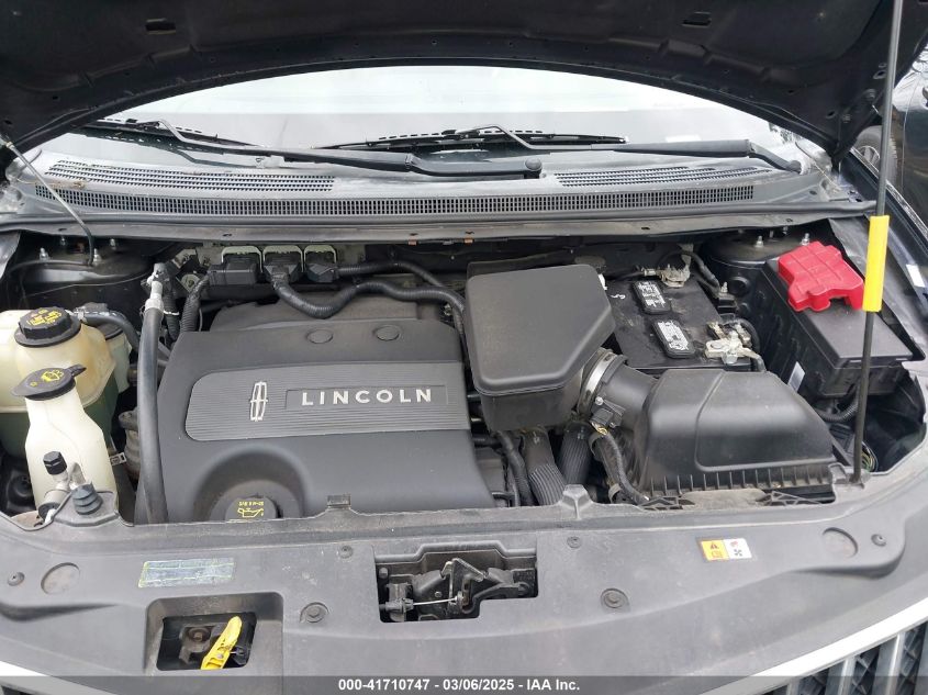 2011 Lincoln Mkx VIN: 2LMDJ8JKXBBJ31869 Lot: 41710747