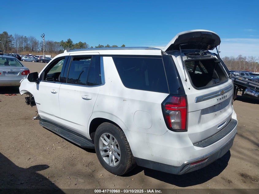 2021 CHEVROLET TAHOE 4WD LT - 1GNSKNKD2MR274146