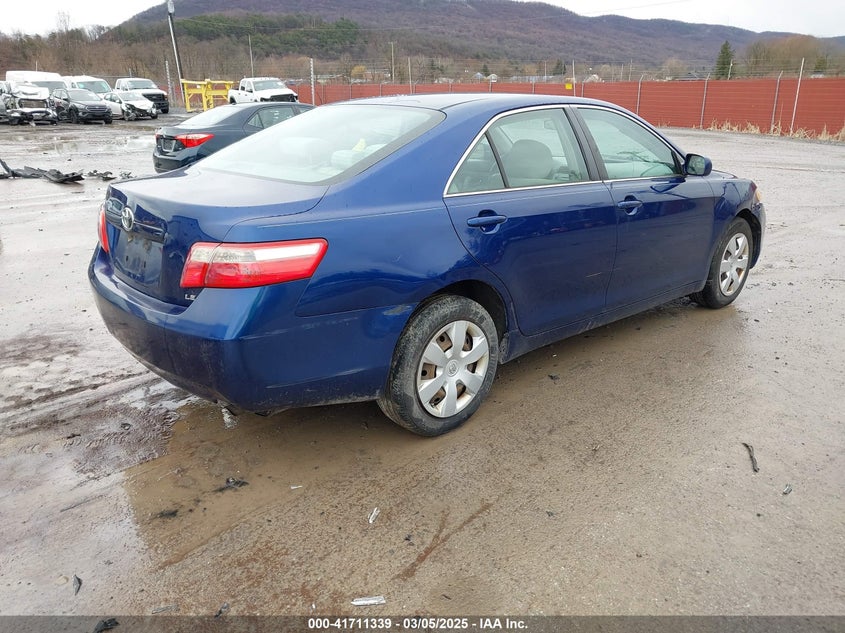 2007 TOYOTA CAMRY VIN: 4T1BE46K87U108780