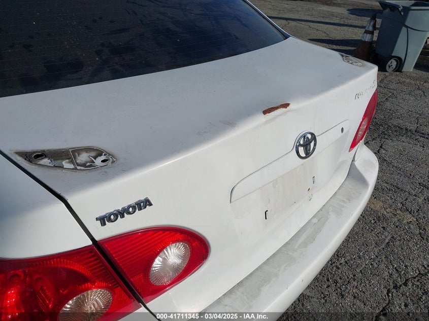 2008 TOYOTA COROLLA VIN: 1NXBR32E08Z016322