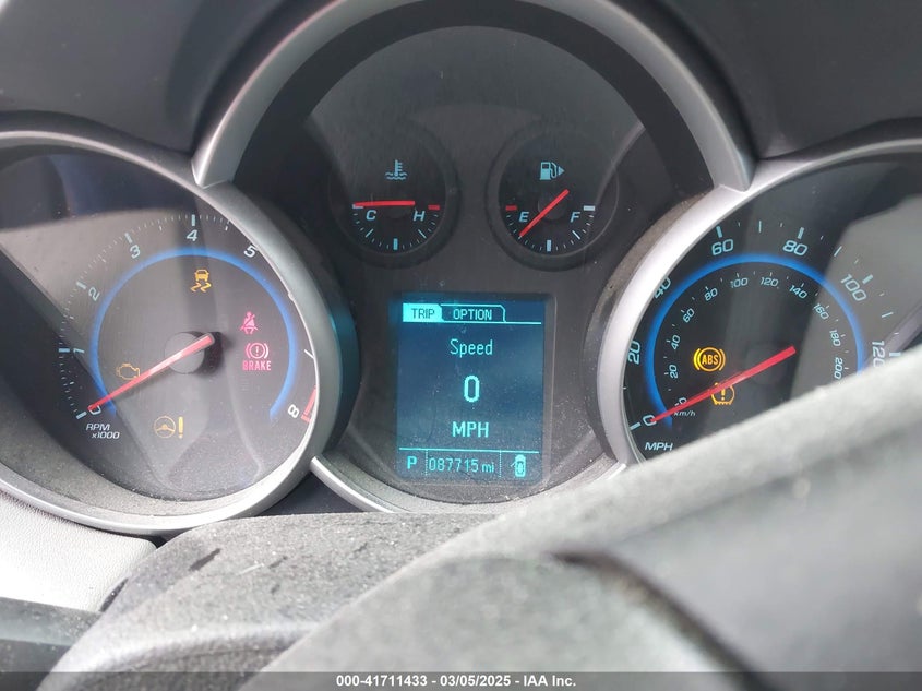 2015 CHEVROLET CRUZE VIN: 1G1PA5SG8F7280830