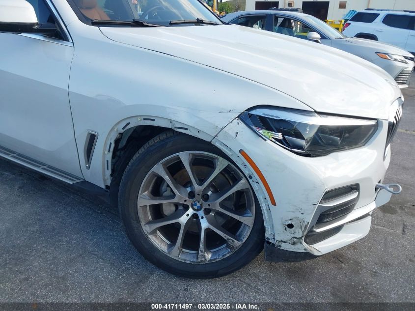 2023 BMW X5 Sdrive40I VIN: 5UXCR4C04P9P49975 Lot: 41711497