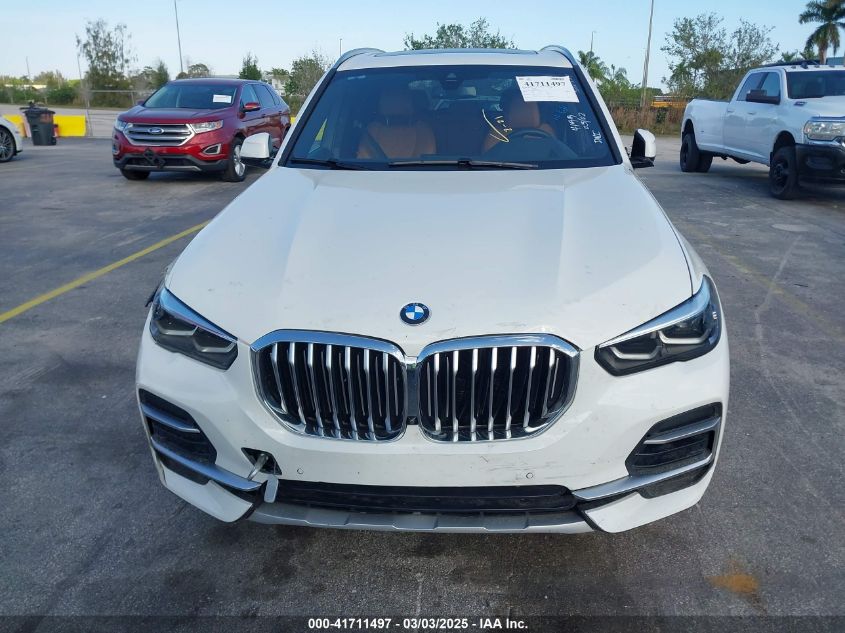 2023 BMW X5 Sdrive40I VIN: 5UXCR4C04P9P49975 Lot: 41711497