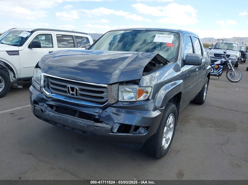 2013 HONDA RIDGELINE RTS - 5FPYK1F4XDB016430