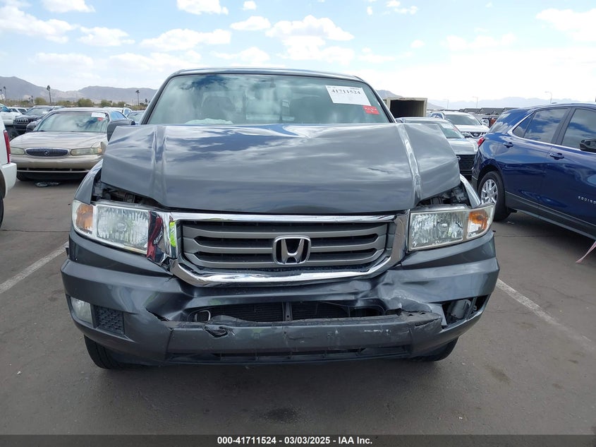 2013 HONDA RIDGELINE RTS - 5FPYK1F4XDB016430