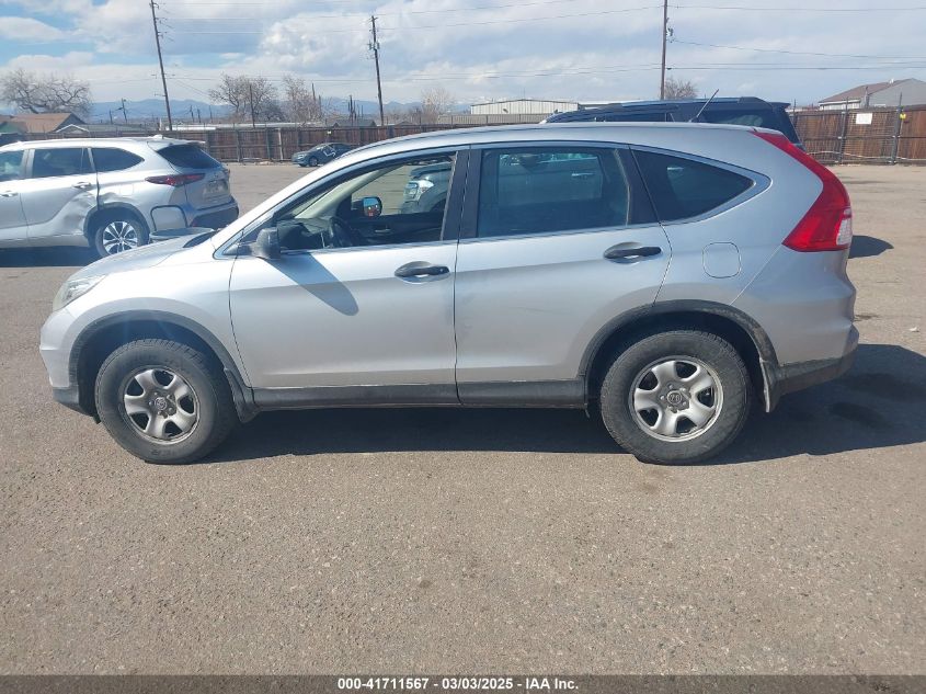 2016 Honda Cr-V Lx VIN: 5J6RM4H30GL121034 Lot: 41711567