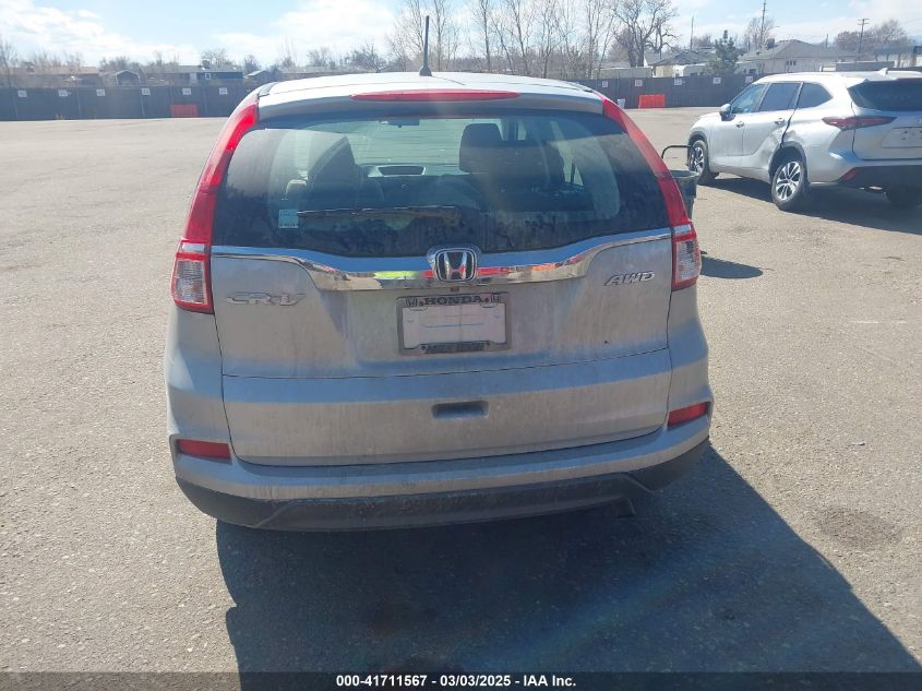 2016 Honda Cr-V Lx VIN: 5J6RM4H30GL121034 Lot: 41711567