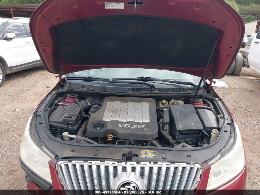 2010 Buick Lacrosse Cxl VIN: 1G4GC5EG1AF102605 Lot: 41711584