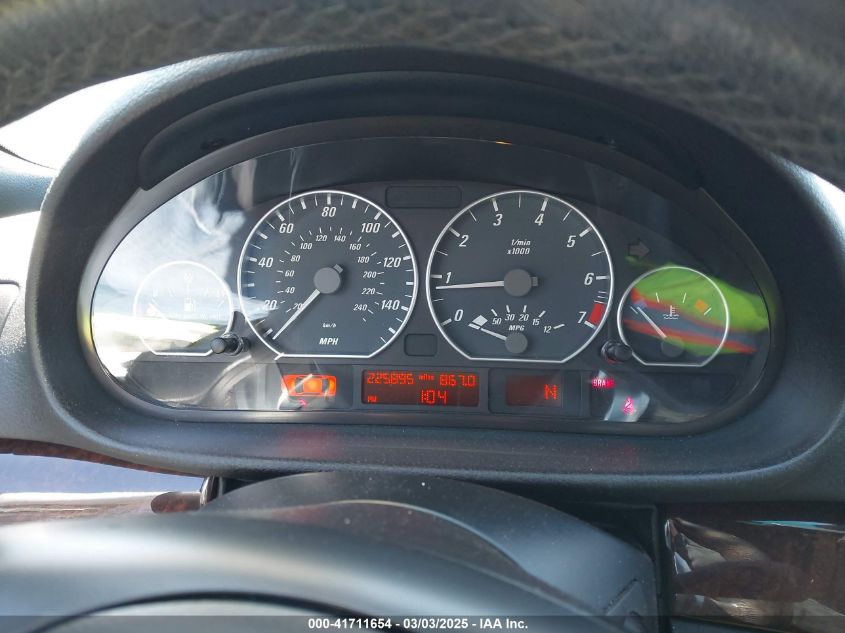 2004 BMW 330Ci VIN: WBABW53444PJ95582 Lot: 41711654