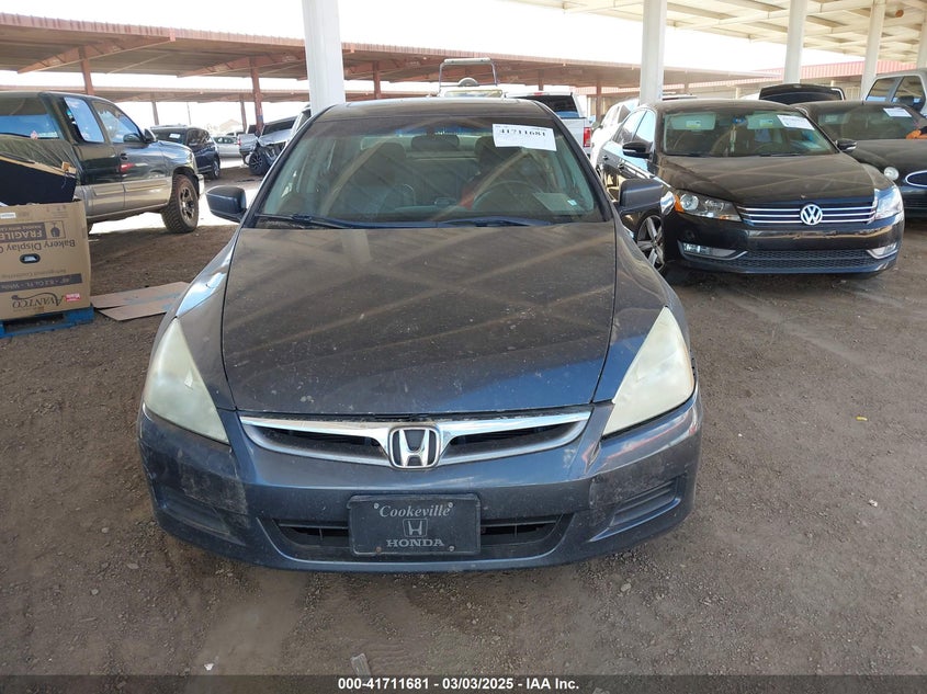 2006 HONDA ACCORD VIN: 1HGCM56896A154027
