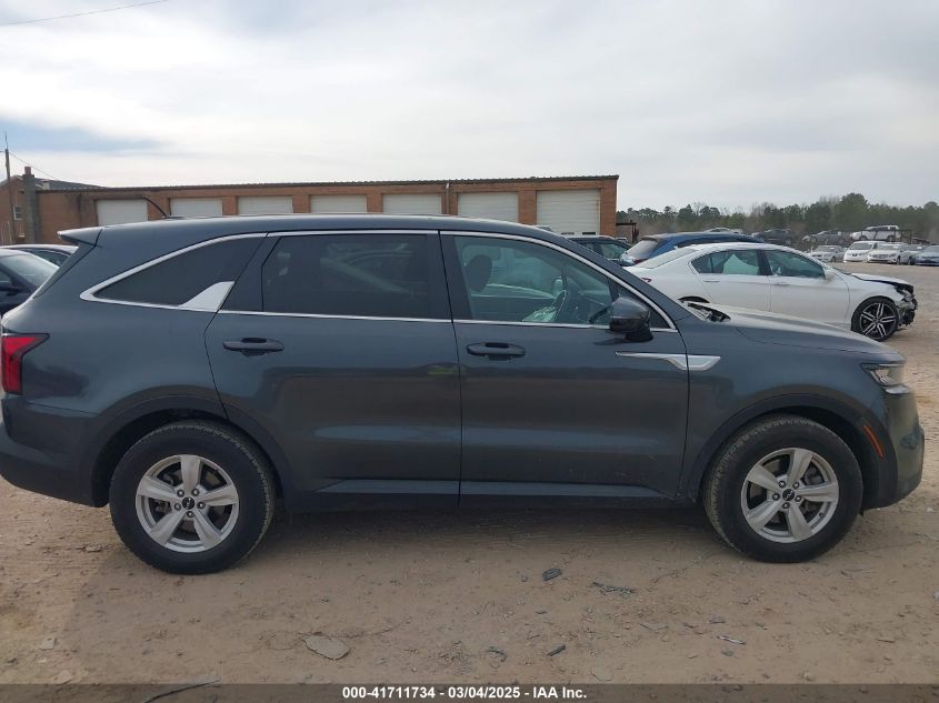 2022 Kia Sorento Lx VIN: 5XYRG4LC3NG100935 Lot: 41711734