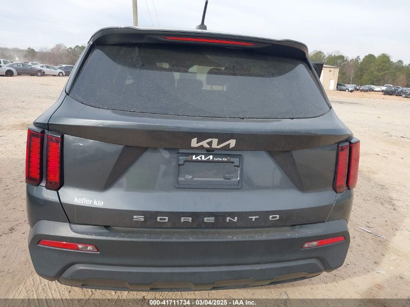 2022 Kia Sorento Lx VIN: 5XYRG4LC3NG100935 Lot: 41711734