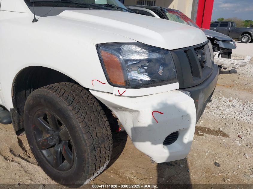 2008 Nissan Titan Se VIN: 1N6AA07C08N329973 Lot: 41711828