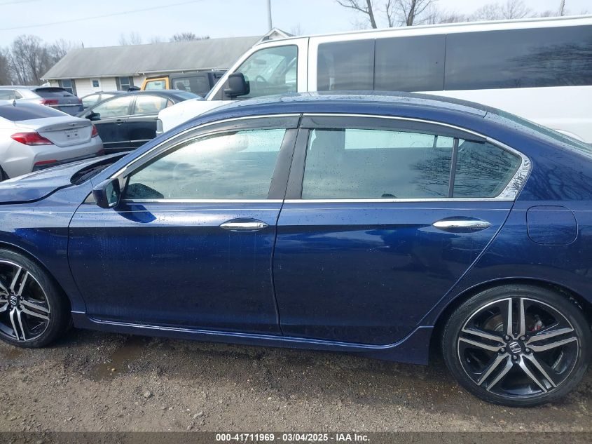 2017 Honda Accord Sport Se VIN: 1HGCR2F16HA057700 Lot: 41711969