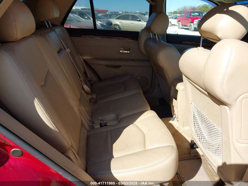 2008 Cadillac Srx V8 VIN: 1GYEE53A080151130 Lot: 41711985