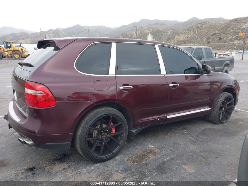 2008 Porsche Cayenne Turbo VIN: WP1AC29P98LA91236 Lot: 41712093