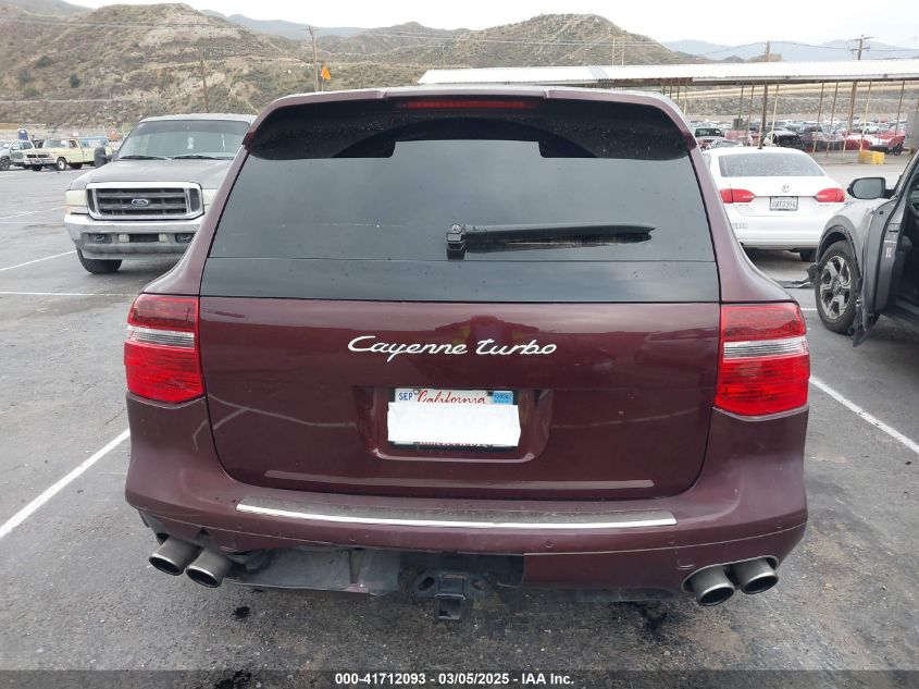 2008 Porsche Cayenne Turbo VIN: WP1AC29P98LA91236 Lot: 41712093