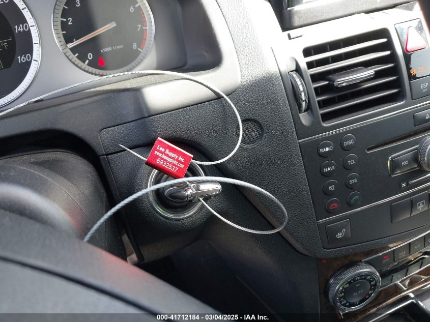 2008 Mercedes-Benz C 350 Sport VIN: WDDGF56X28R025526 Lot: 41712184