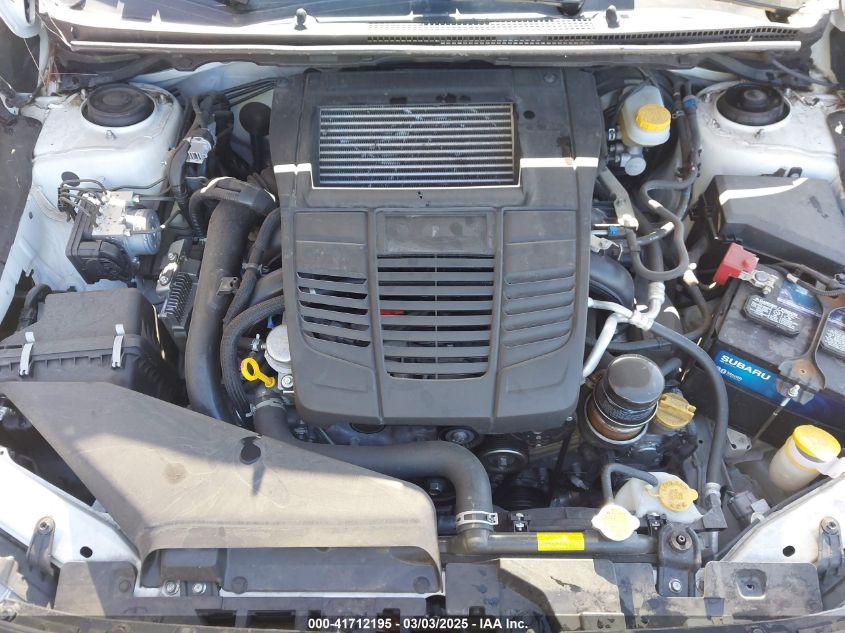 2018 Subaru Wrx Limited VIN: JF1VA1H61J9810211 Lot: 41712195