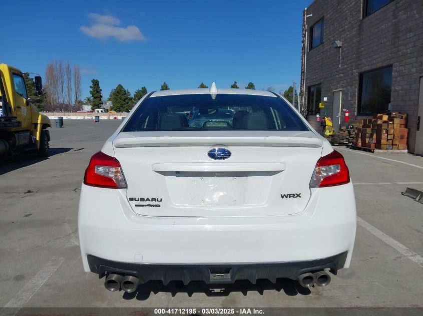 2018 Subaru Wrx Limited VIN: JF1VA1H61J9810211 Lot: 41712195