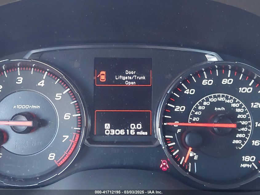 2018 Subaru Wrx Limited VIN: JF1VA1H61J9810211 Lot: 41712195