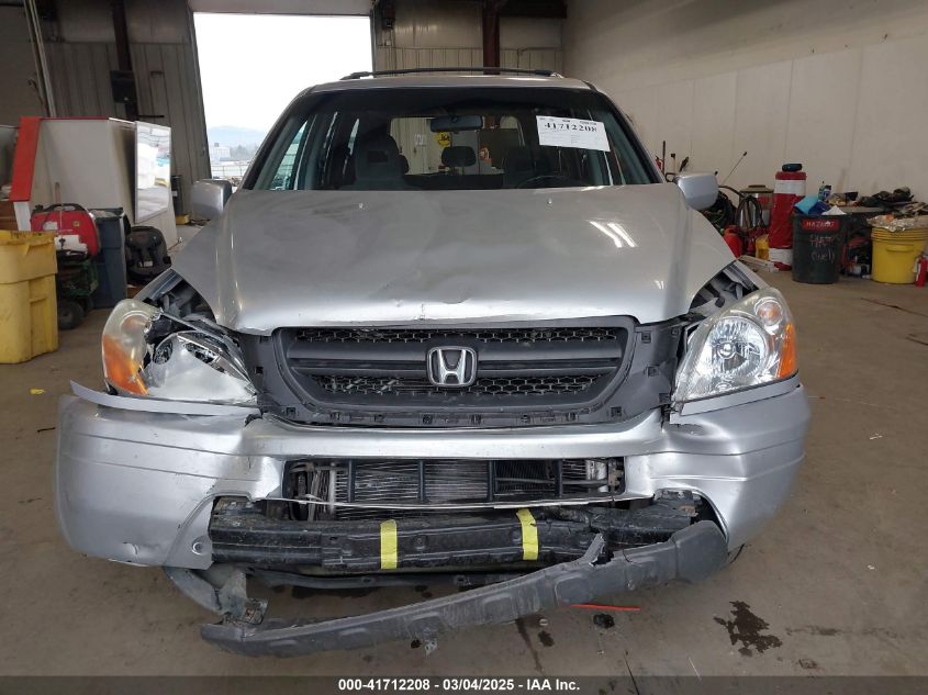 2004 Honda Pilot Ex VIN: 2HKYF18424H548377 Lot: 41712208