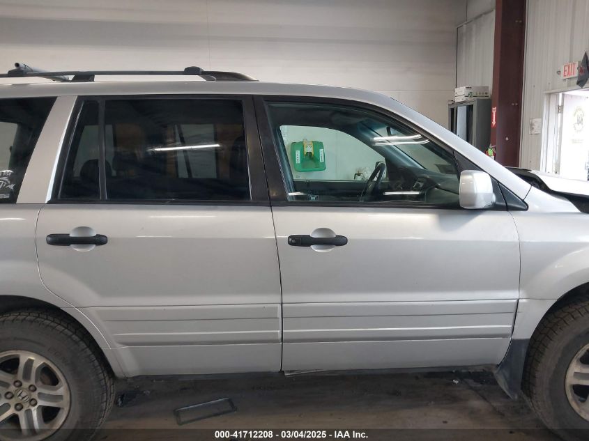 2004 Honda Pilot Ex VIN: 2HKYF18424H548377 Lot: 41712208