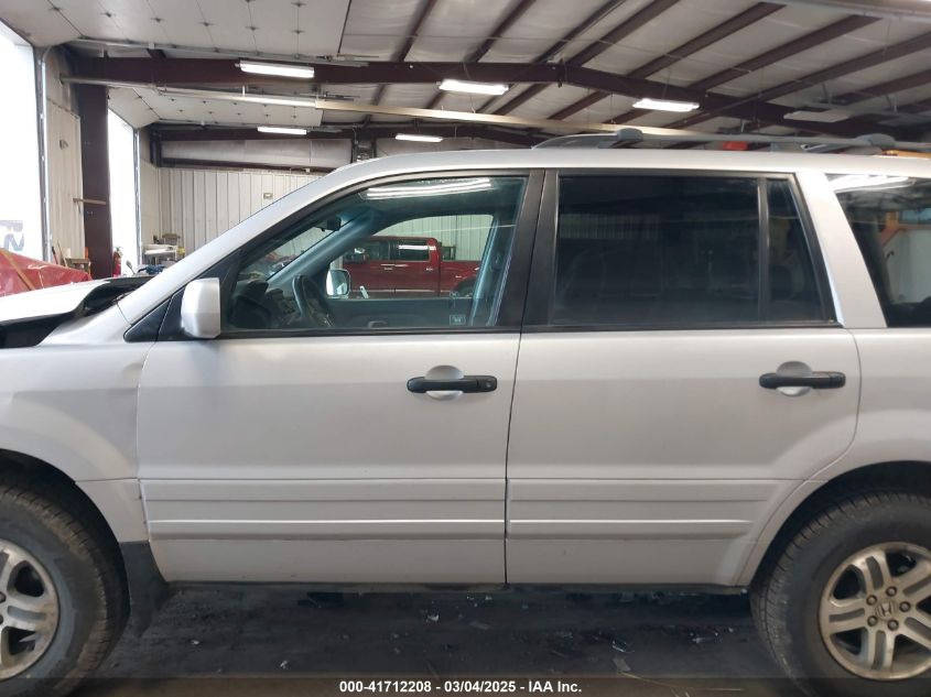 2004 Honda Pilot Ex VIN: 2HKYF18424H548377 Lot: 41712208