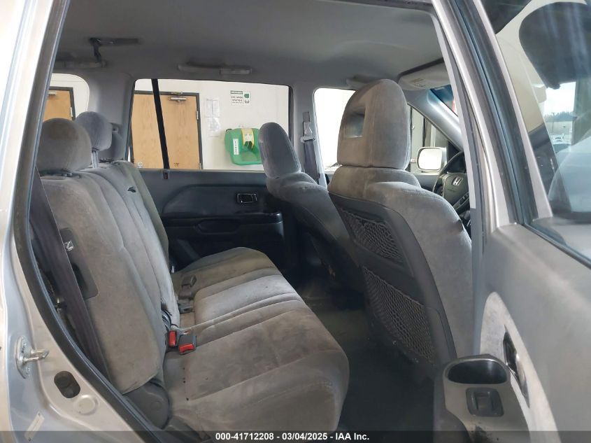 2004 Honda Pilot Ex VIN: 2HKYF18424H548377 Lot: 41712208