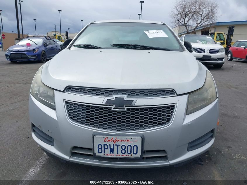 2012 Chevrolet Cruze Ls VIN: 1G1PC5SH4C7300442 Lot: 41712209