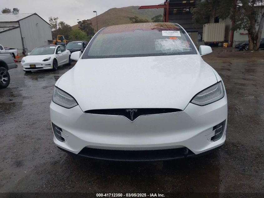 2021 Tesla Model X Long Range Dual Motor All-Wheel Drive/Long Range Plus Dual Motor All-Wheel Drive VIN: 5YJXCDE29MF325003 Lot: 41712350