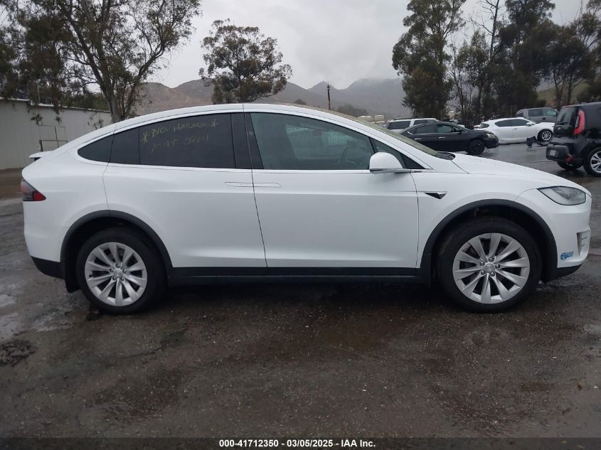 2021 Tesla Model X Long Range Dual Motor All-Wheel Drive/Long Range Plus Dual Motor All-Wheel Drive VIN: 5YJXCDE29MF325003 Lot: 41712350