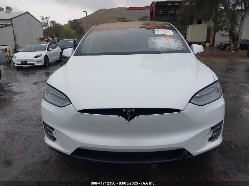2021 Tesla Model X Long Range Dual Motor All-Wheel Drive/Long Range Plus Dual Motor All-Wheel Drive VIN: 5YJXCDE29MF325003 Lot: 41712350