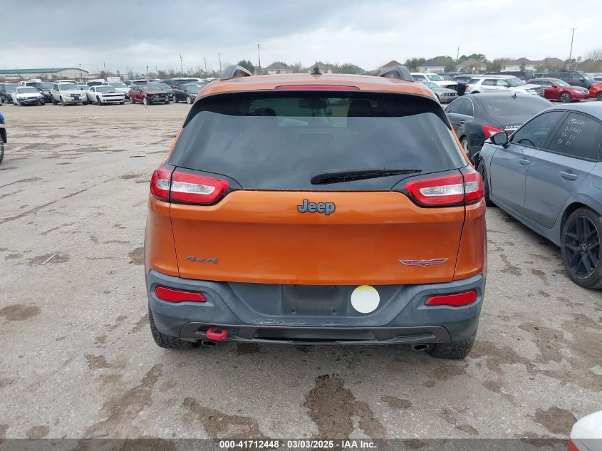 2014 Jeep Cherokee Trailhawk VIN: 1C4PJMBS6EW276446 Lot: 41712448