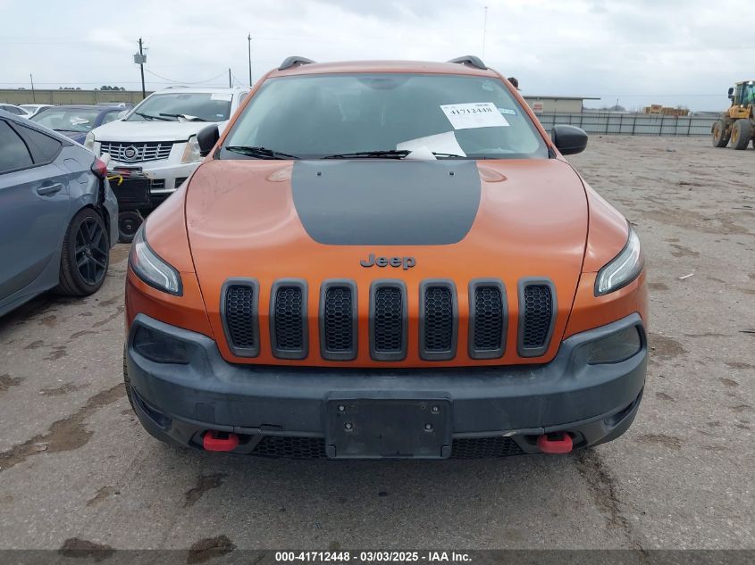 2014 Jeep Cherokee Trailhawk VIN: 1C4PJMBS6EW276446 Lot: 41712448