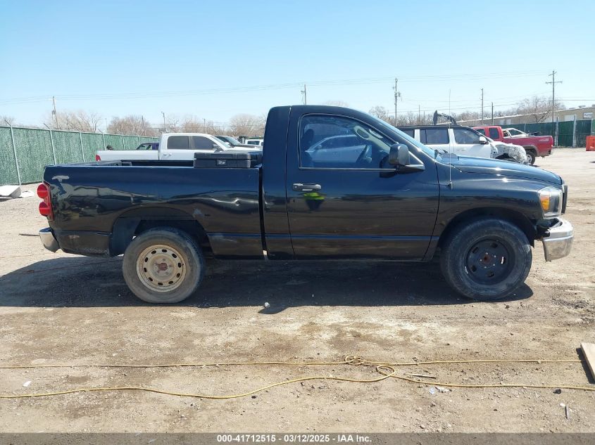 2007 Dodge Ram 1500 St VIN: 1D7HA16K17J556973 Lot: 41712515